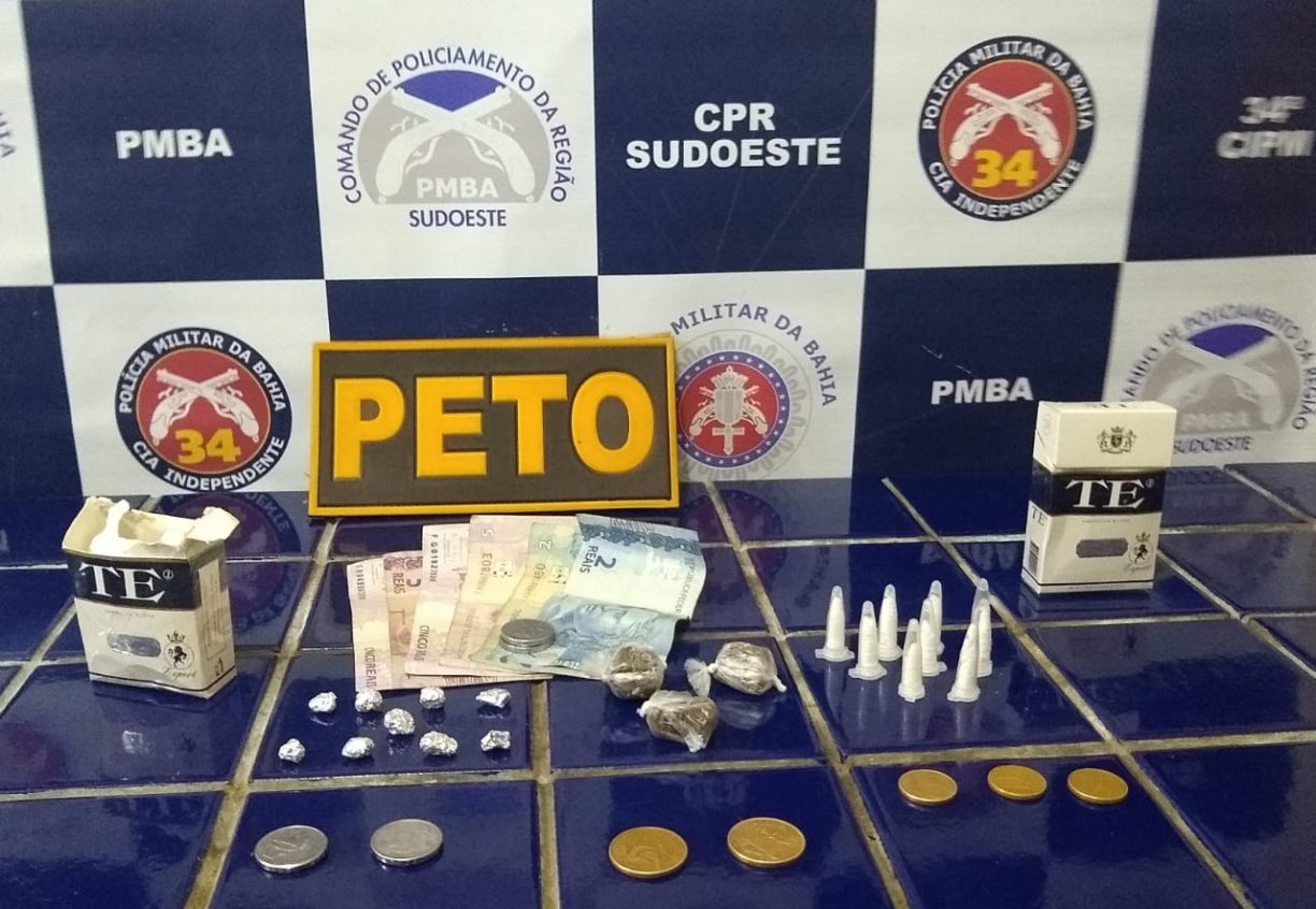 BARRIL DOBRADO: PETO desmonta outra lojinha do tráfico no Irmã Dulce.