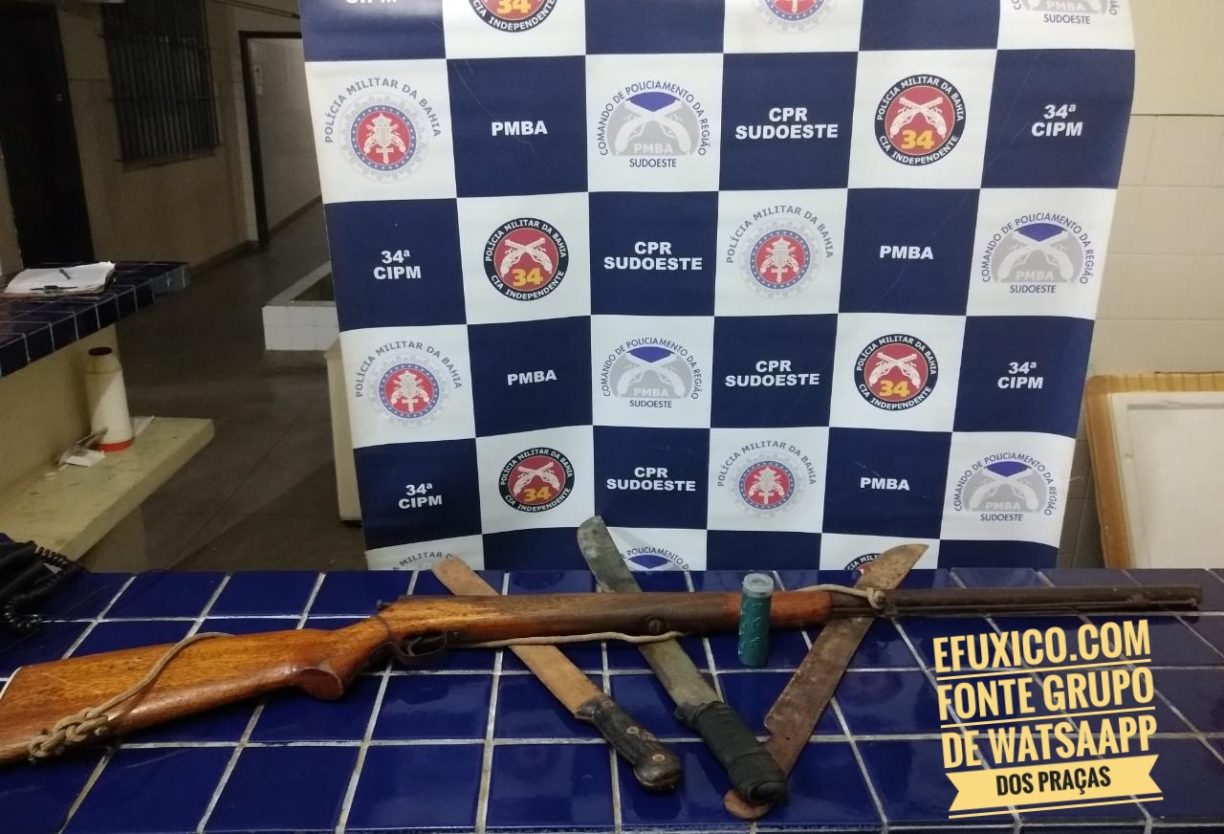 Brumado: Homem é preso depois de manter esposa em Quarenta na Tora no Arrecifinho.