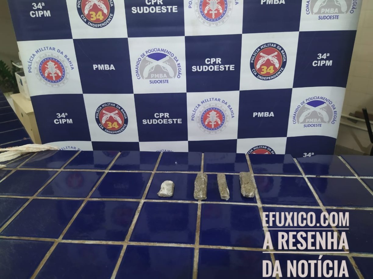 Brumado: Capirotos são presos indo jogar chibamba na cadeia.