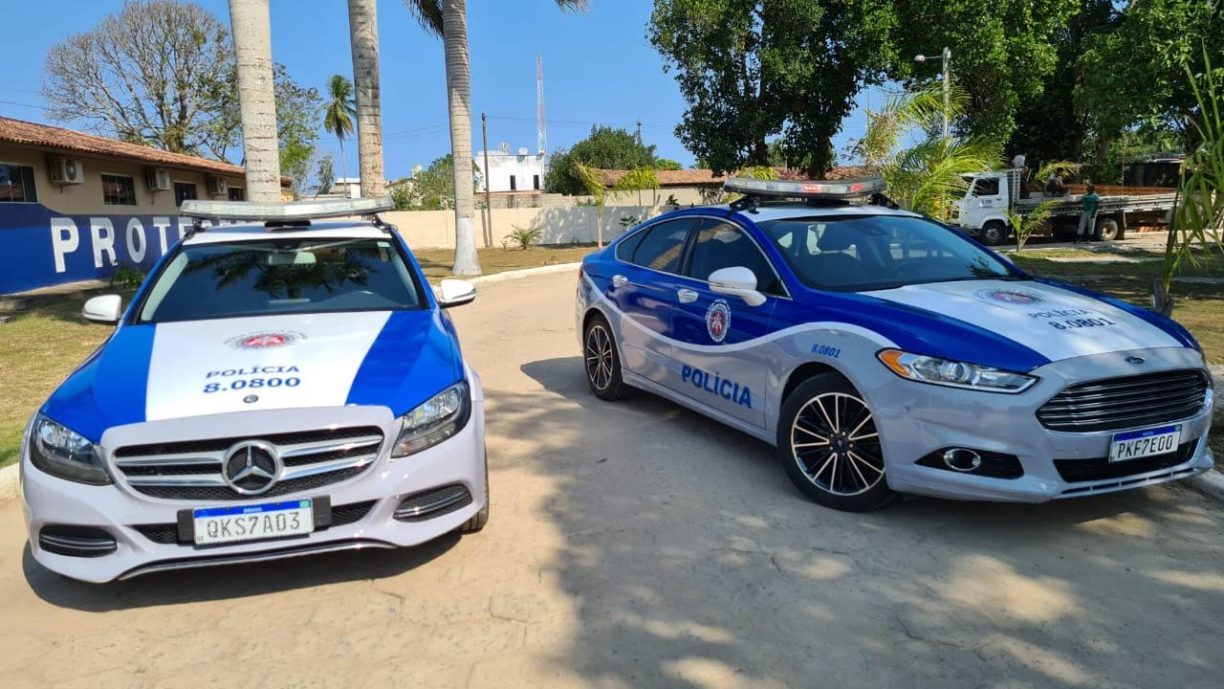 “Só barca de respeito” | PM recebe Mercedes e Ford Fusion para patrulhamento em Porto Seguro.