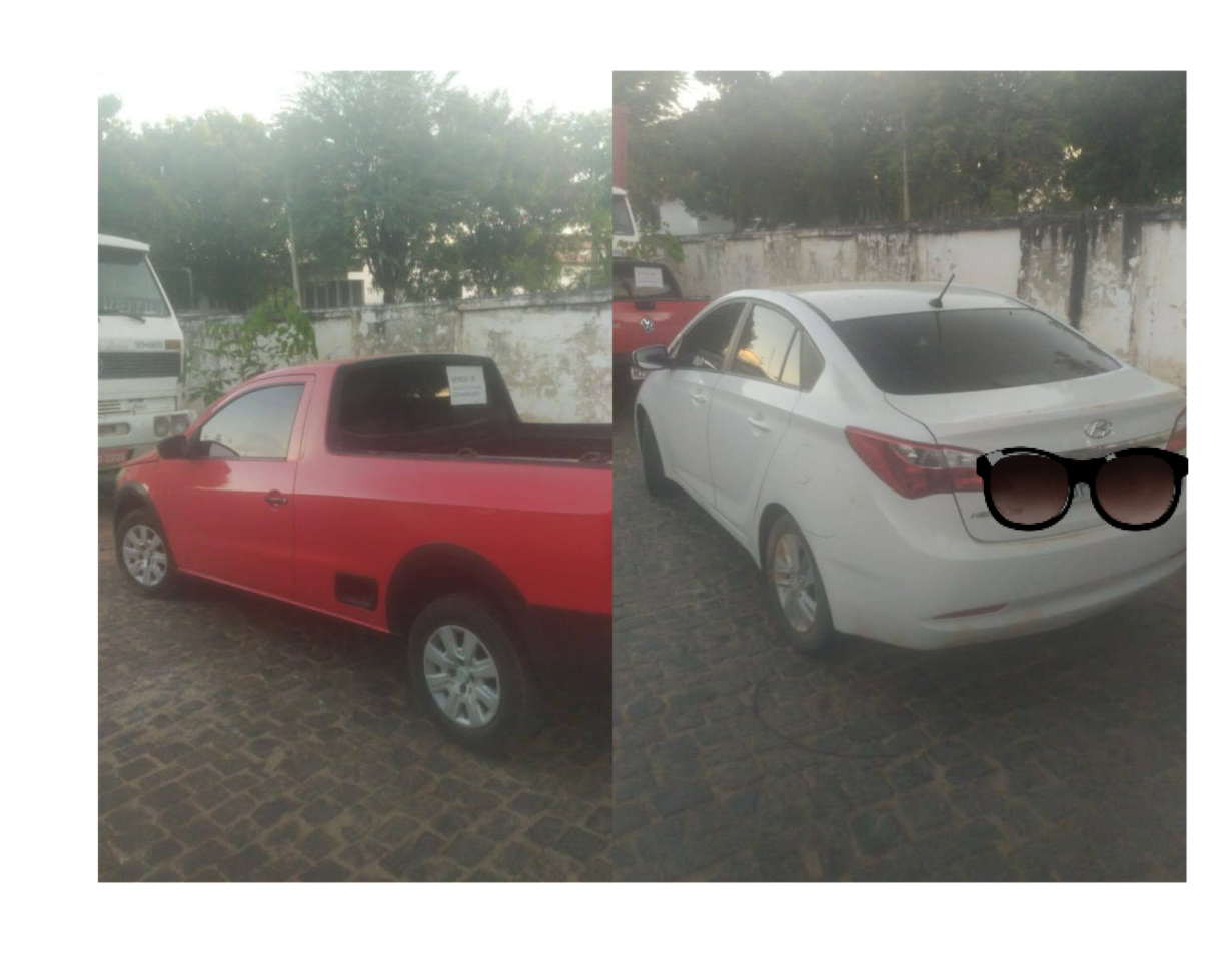 Brumado Terra dos Cabritos! Polícia apreende dois veículos “pois é” sendo vendidos em concessionária à céu aberto em Brumado.