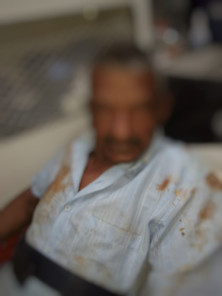 Brumado: Idoso é atropelado por trem de ferro e milagrosamente sofre apenas escoriações leves.