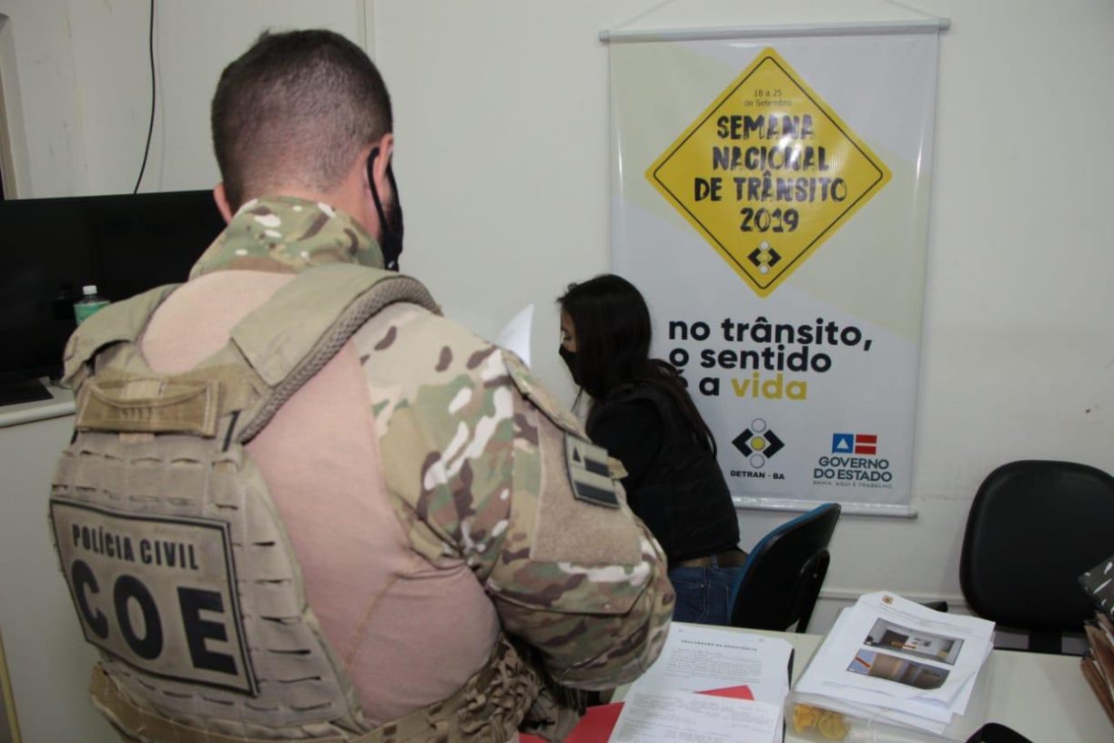Conta uma Nova ai! PC desarticula esquema que desviou 19 milhões de reais do DETRAN Bahia