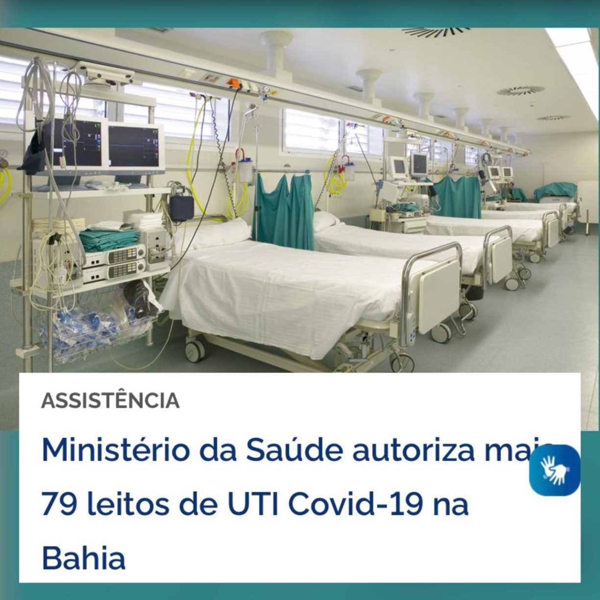 Rapidinha: Três Municípios serão Contemplados | Governo Federal Autoriza 79 leitos de UTI para a Bahia