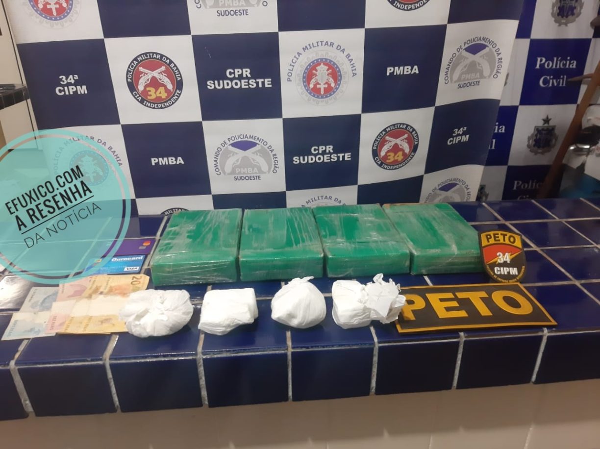 Brumado: Tem boca não pai! Polícia Militar apreende cocaína malocada em pneu, Cu de Galinha “Moral do Passat” foi em cana.