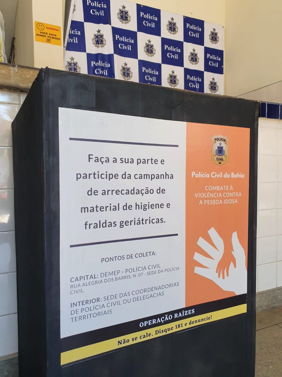 Fuxico Solidário: Operação Raizes da PC Brumado, Reitera a Importância e os Direitos da População da Terceira idade.