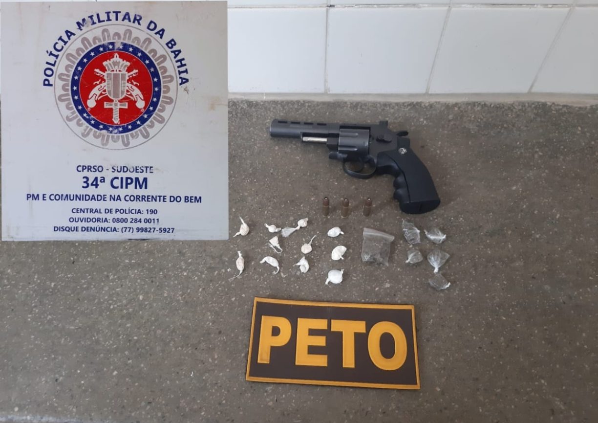 Brumado: ‘PETO grampea cu de Galinha que metia fitas (roubos) em mulheres no Centro da cidade’