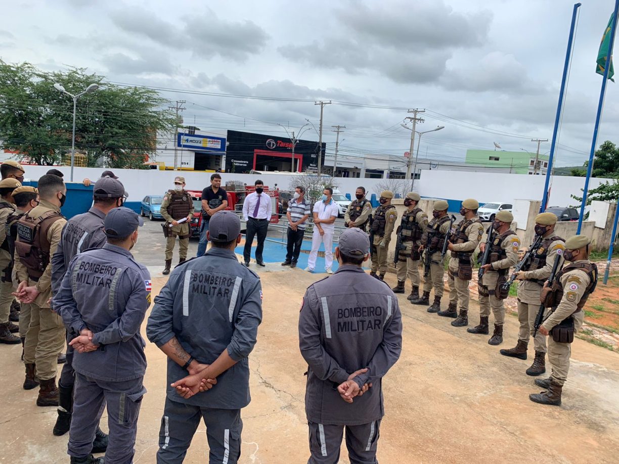 Brumado: De Galera Polícia Militar cumpre ordem de reintegração de posse no povoado da Sucupira