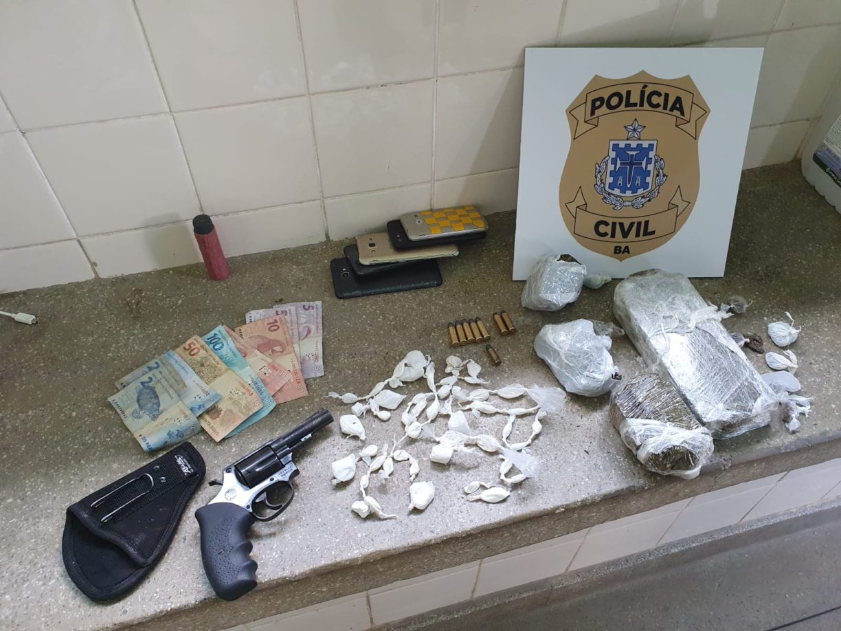 Polícia Civil deflagrou a 4ª etapa da operação UNUM CORPUS, 20ª COORPIN brocou em Brumado