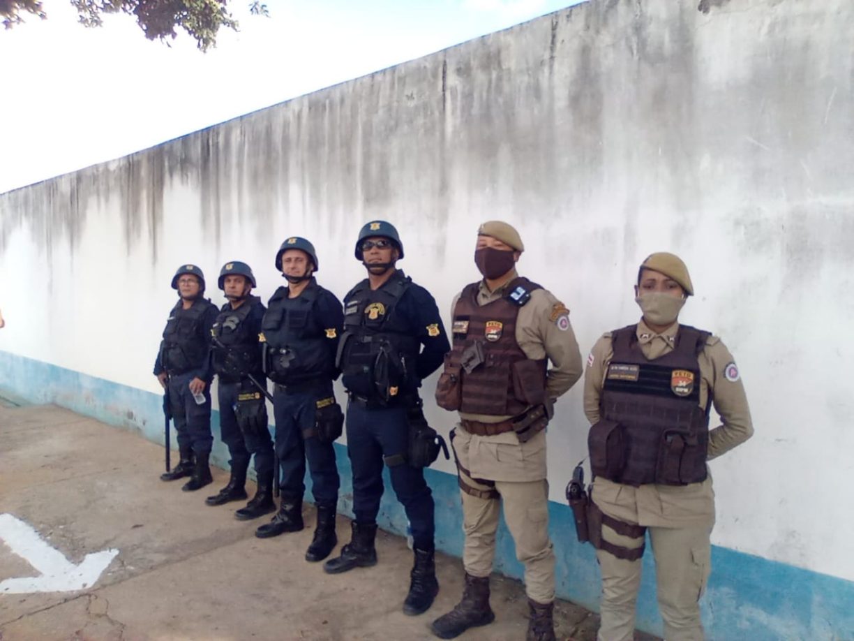 De Galera! Polícia Militar e Guarda Municipal atuam juntas no Campeonato brumadense de Futebol