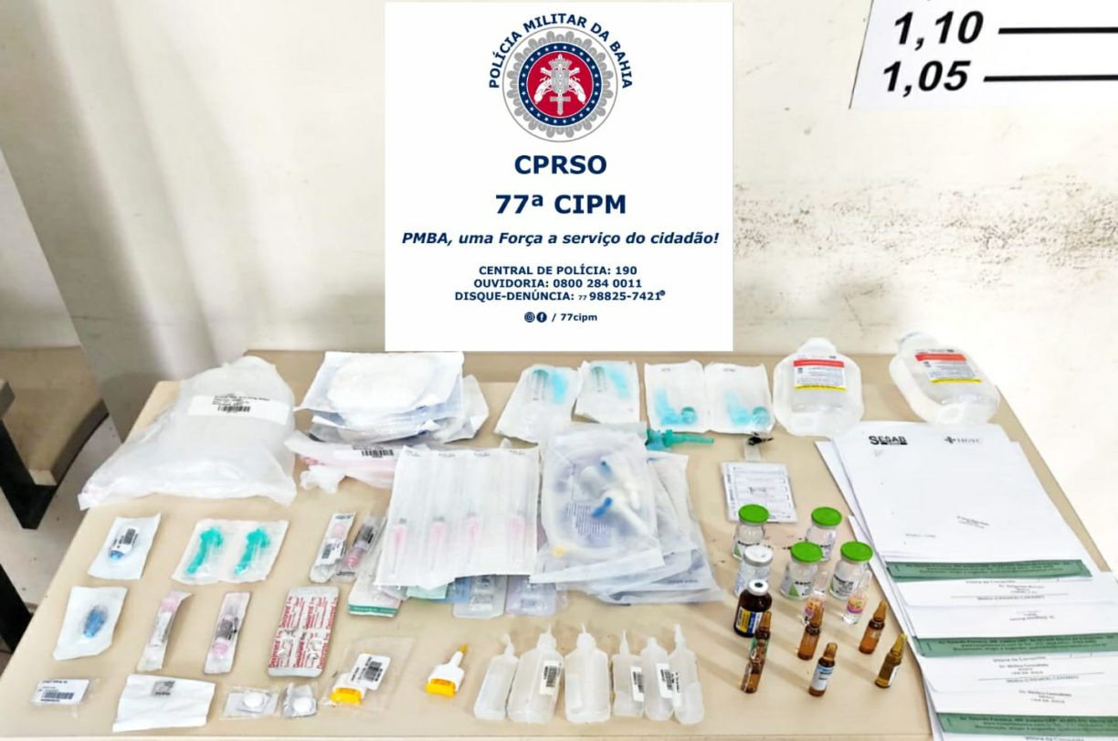 PM prende Técnico de enfermagem pombo sujo que vendia Atestados Falsos em Conquista, Preguiçoso também foi em Cana.