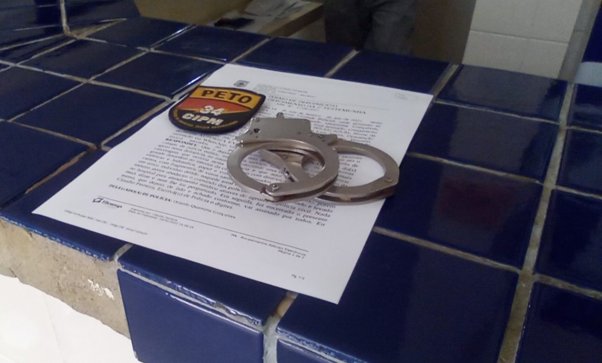 Brumado: PETO captura lazarento condenado por picar a mão na boca da mulher no Jacaré.