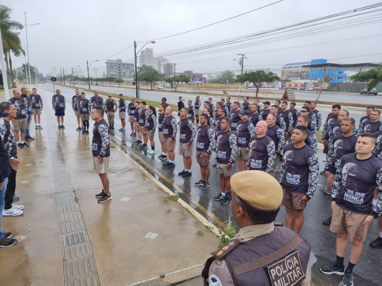 Os Que Nunca Esquecem! Militares Organizam Corridão Para Exaltar e Renovar Compromisso aos Guerreiros Mortos Por Ciganos em Julho do Ano Passado.
