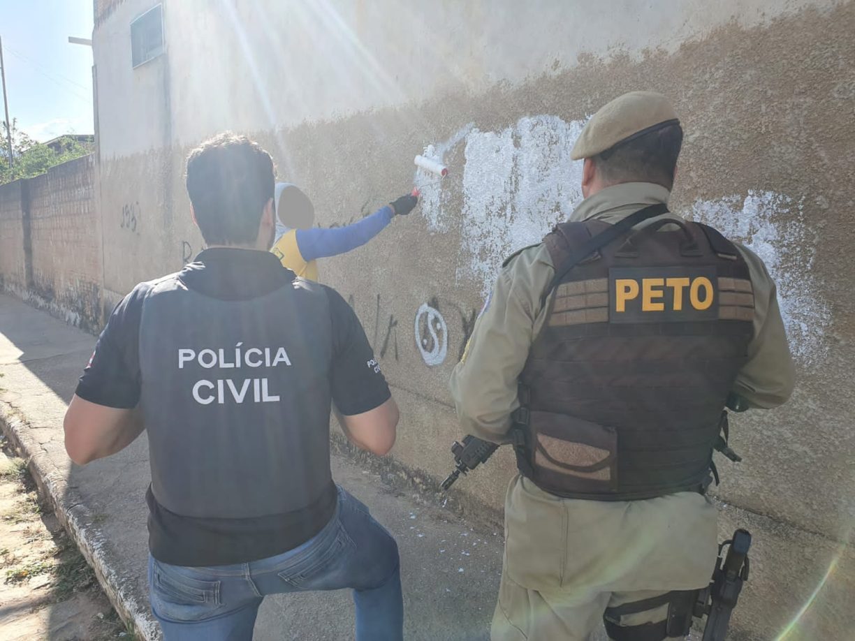 Brumado: Operação “No Apology” Captura Budinha acusado de pichar muros a mando de facção.