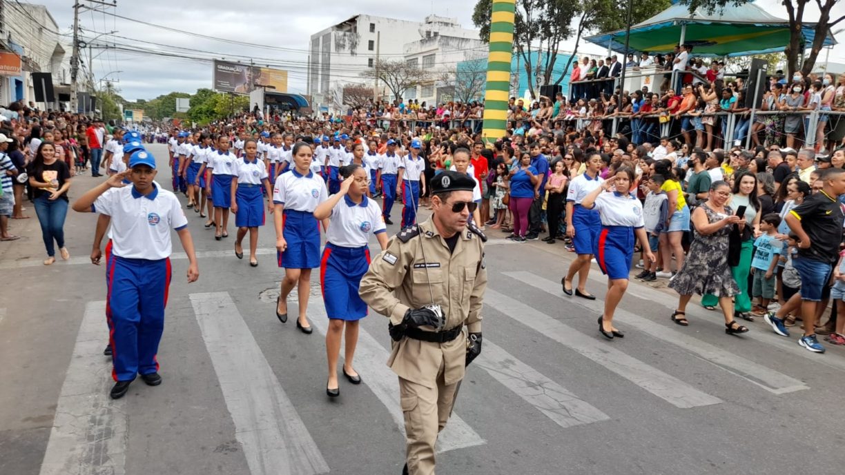 Galeria de imagens: Confira os principais momentos da Escola Militar Idalina no 7 de Setembro.