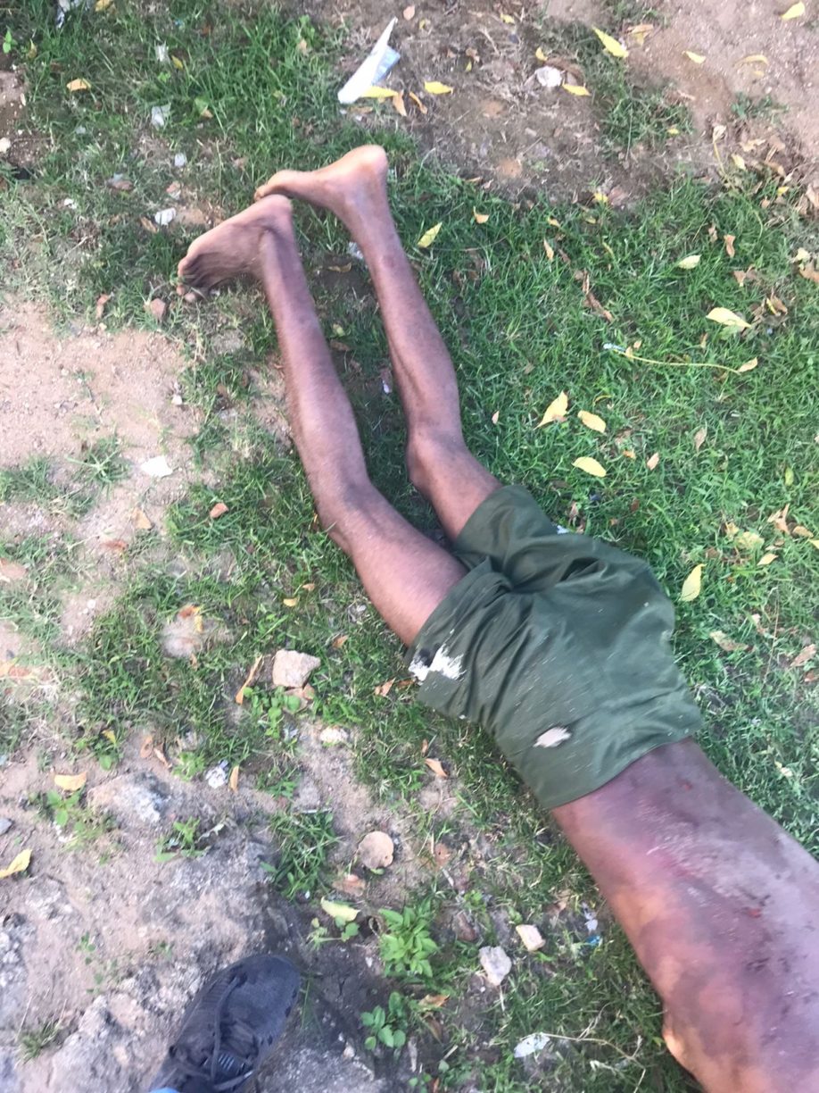 Em Jequié; Uma pessoa foi morta por espancamento, cramunhões jogaram o corpo da vítima em frente a casa do irmão.