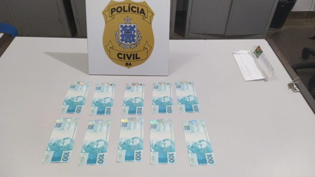 Em Brumado, Operação entre a PF e PC apreende dinheiro falso e prende Cu de Frango na hora que recebia a encomenda nos Correios.