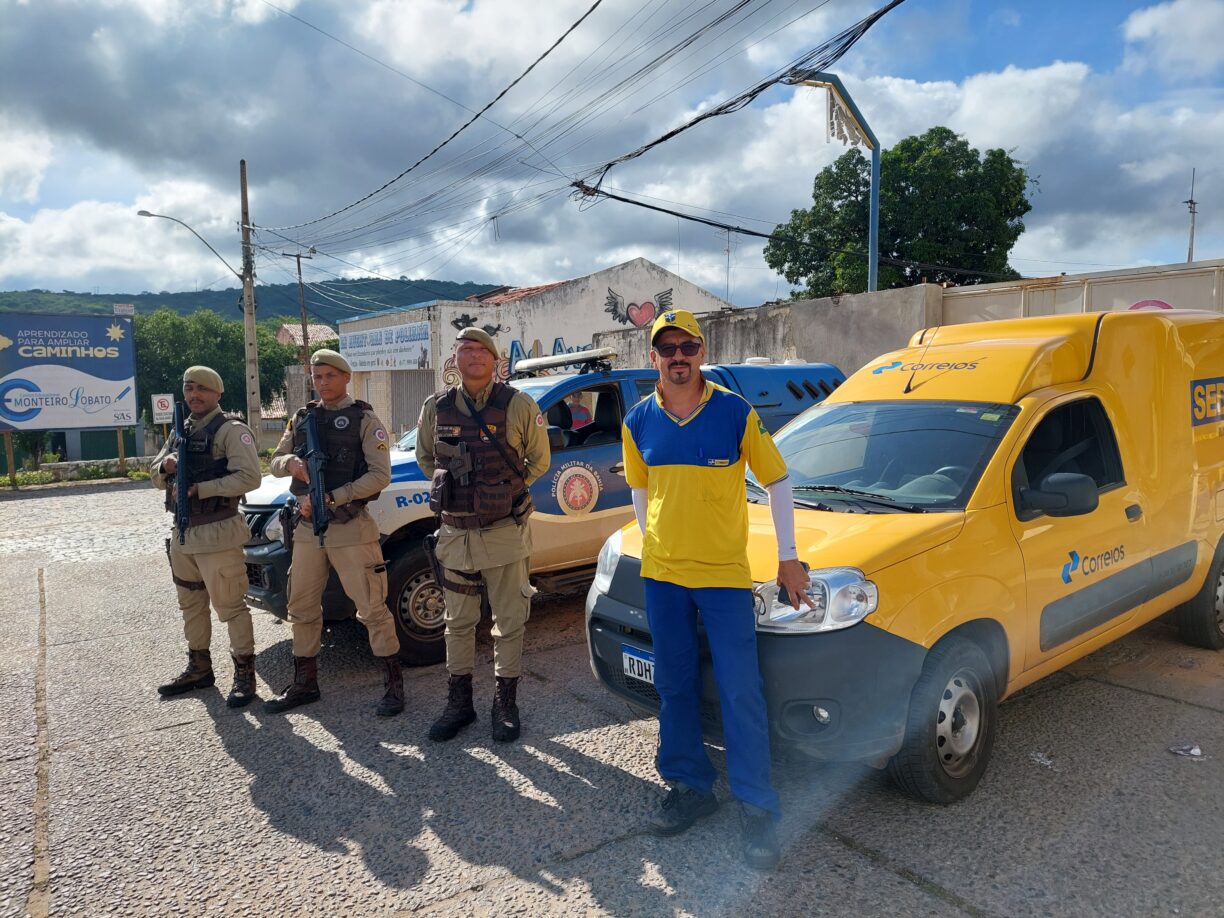 Parece baratino, mas é verdade: Em Brumado, um forte aparato garante a reaplicação da prova do Enem 2022 para um candidato que teve problemas em novembro.