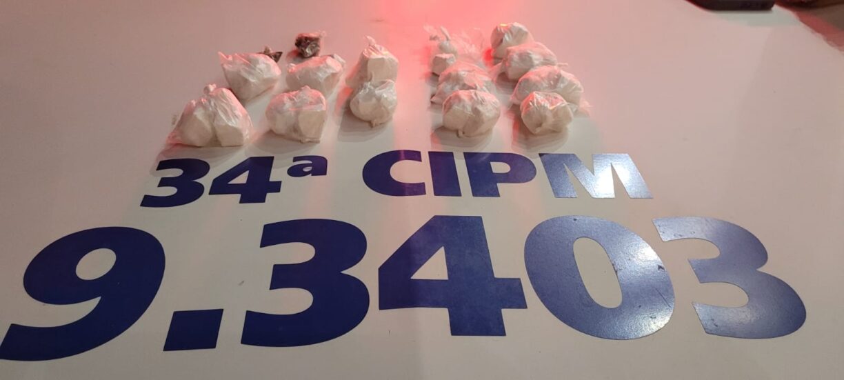 Ibicoara: Polícia Militar prende Cu de Galinha traficando no Renascer.