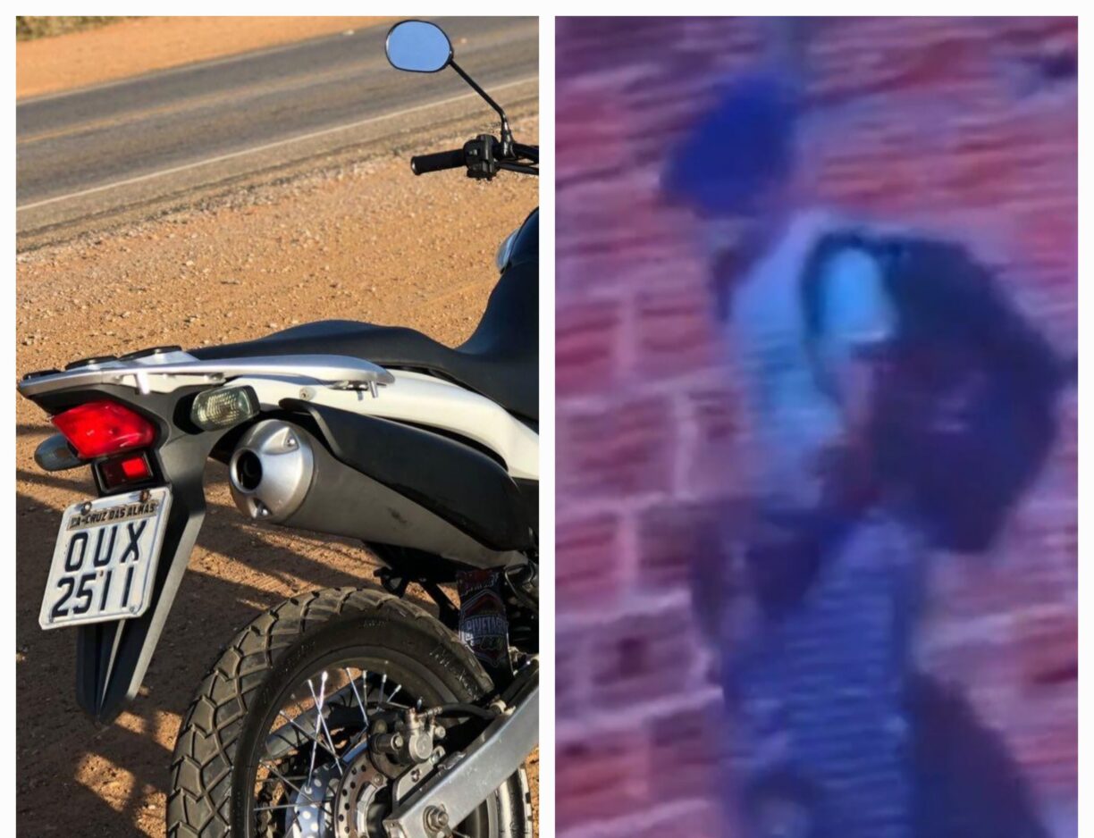 Denuncie! Polícia caça ‘Jhone Manco’ acusado de Furtar XRE branca, em Brumado. (ASSISTA)