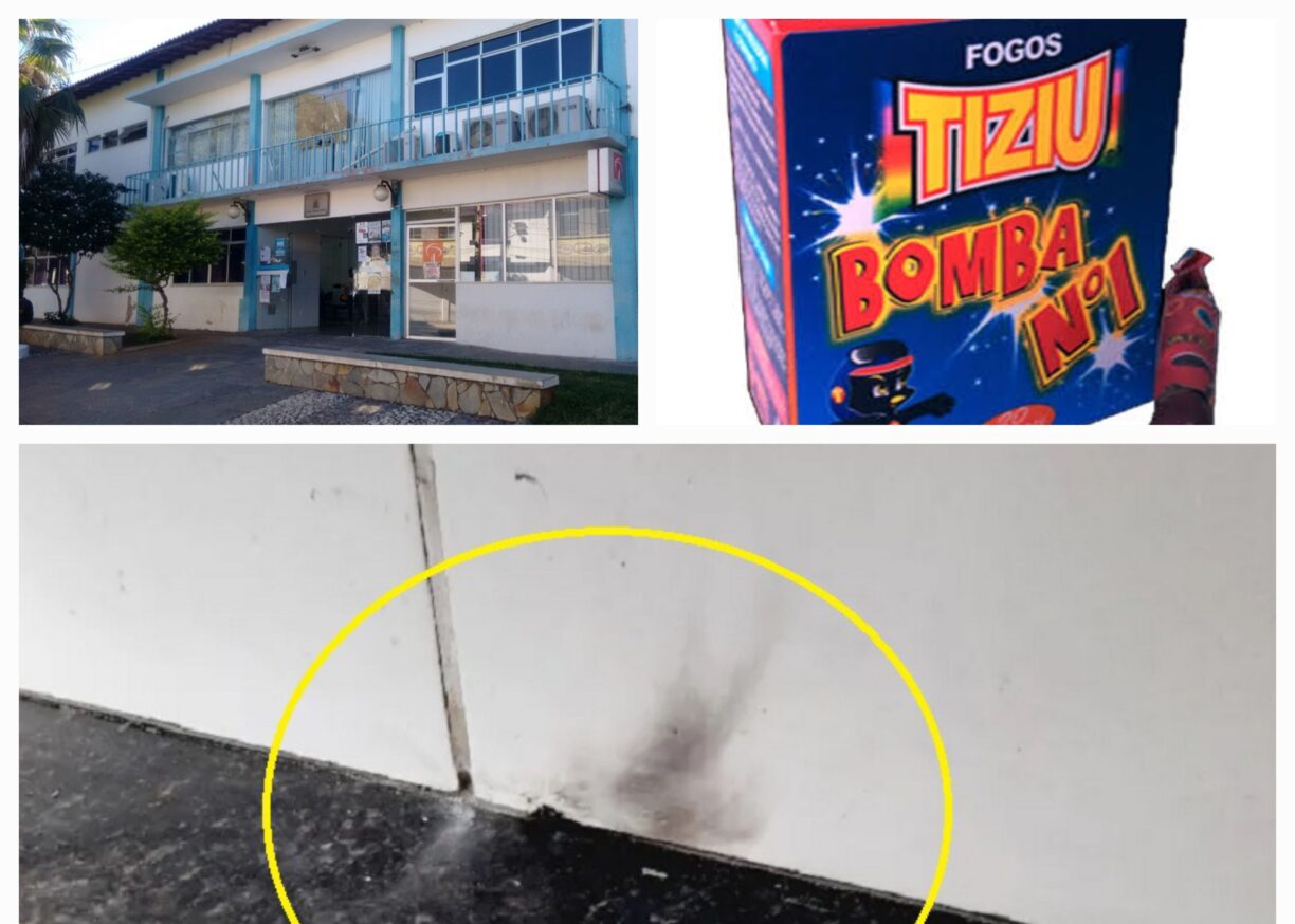 Brumado: Cu de chuchu solta “Bomba” em prédio da Prefeitura e sai vuado em seguida.