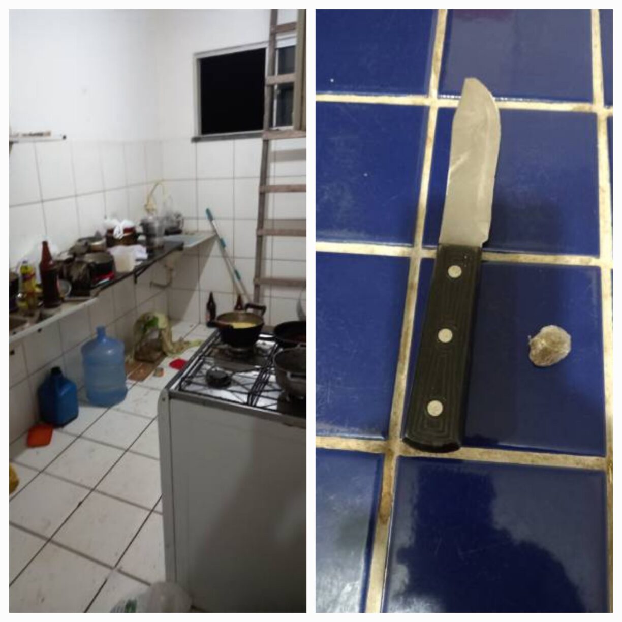Brumado: Casal de Cu de galinha é conduzido acusado de porte de drogas e maus tratos contra crianças nos Brisas.