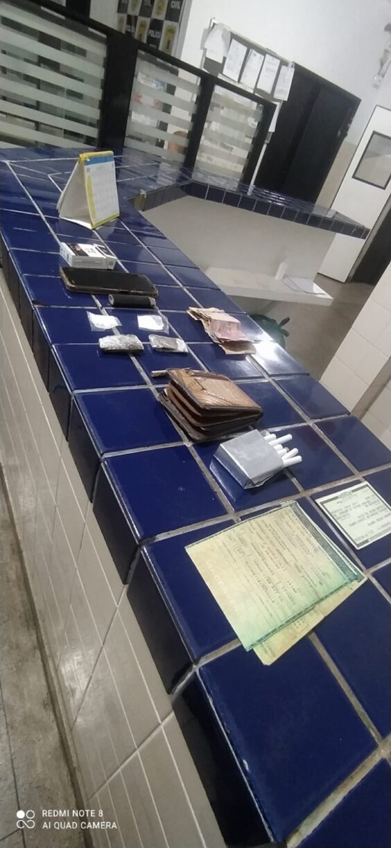 PM detém dois “Cu de Galinha” com drogas em Rio do Antônio.