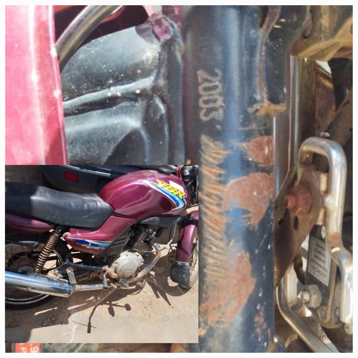 Capital dos Cabritos! PM detém homem circulando motocicleta com o chassi pinado em Brumado.