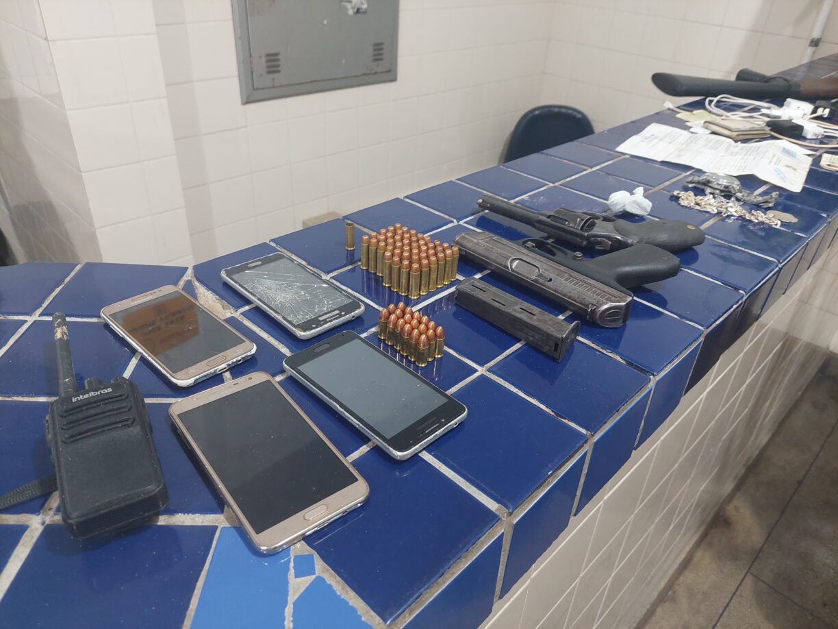 Operação Comboio: Lazarentos do CV suspeitos de cometerem homicídios na região são presos na zona rural de Brumado