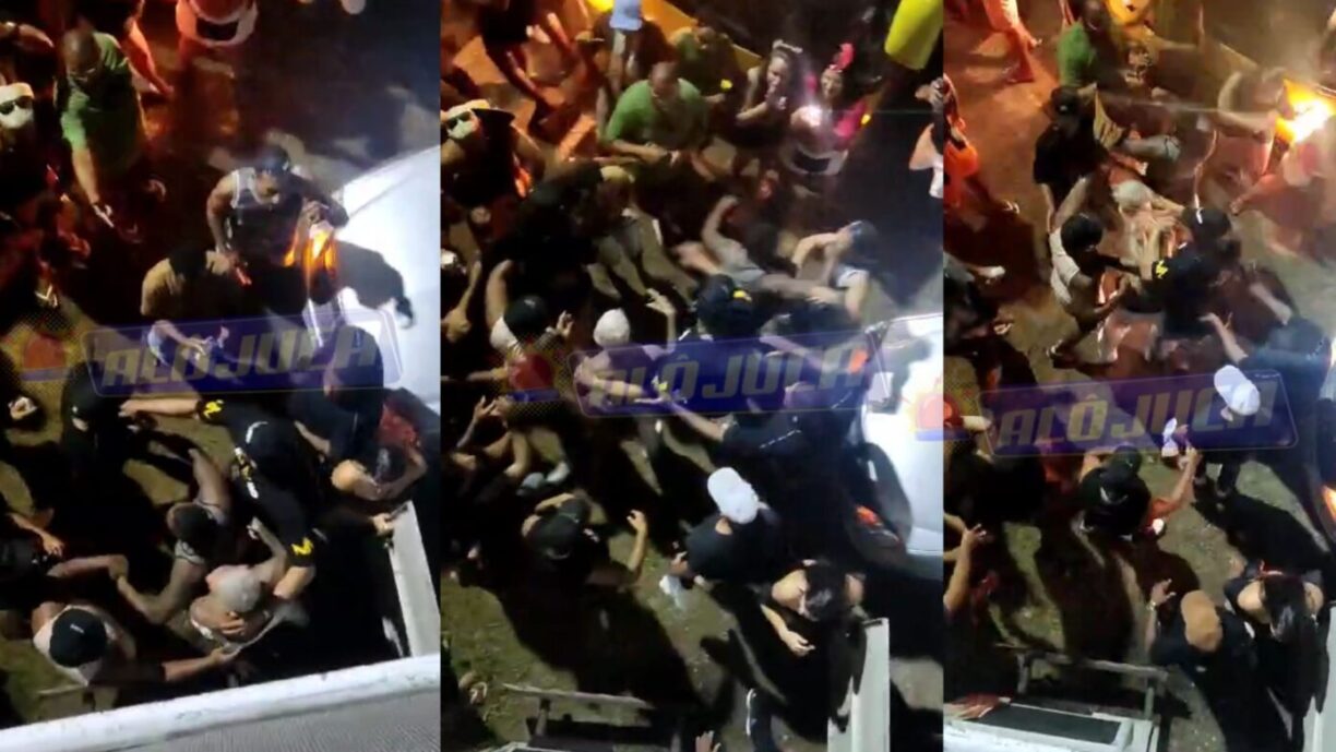 Assista! Igor Kannário “toma uma taca” de fãs após show de Carnaval em Sergipe.
