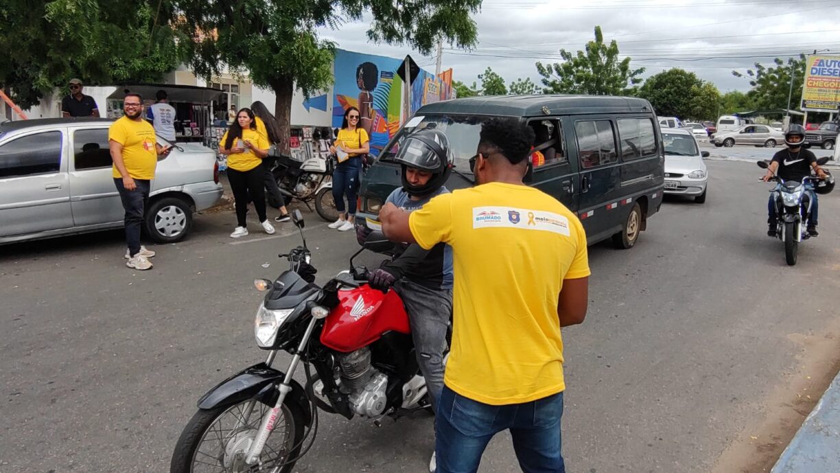 SMTT Brumado realiza série de ações em alusão ao Maio Amarelo