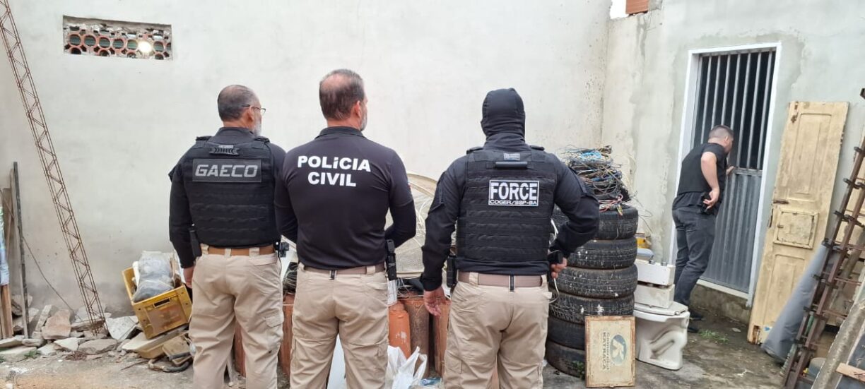 Mandados contra integrantes de grupo de extermínio e que atuam em ‘jogo do Bicho’ são cumpridos em Vitória Conquista