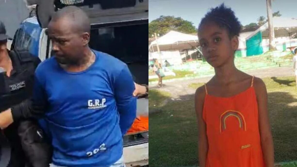 Bahia: Cramunhão autor do assassinato da menina Aisha já havia sido preso por crime sexual contra outra criança