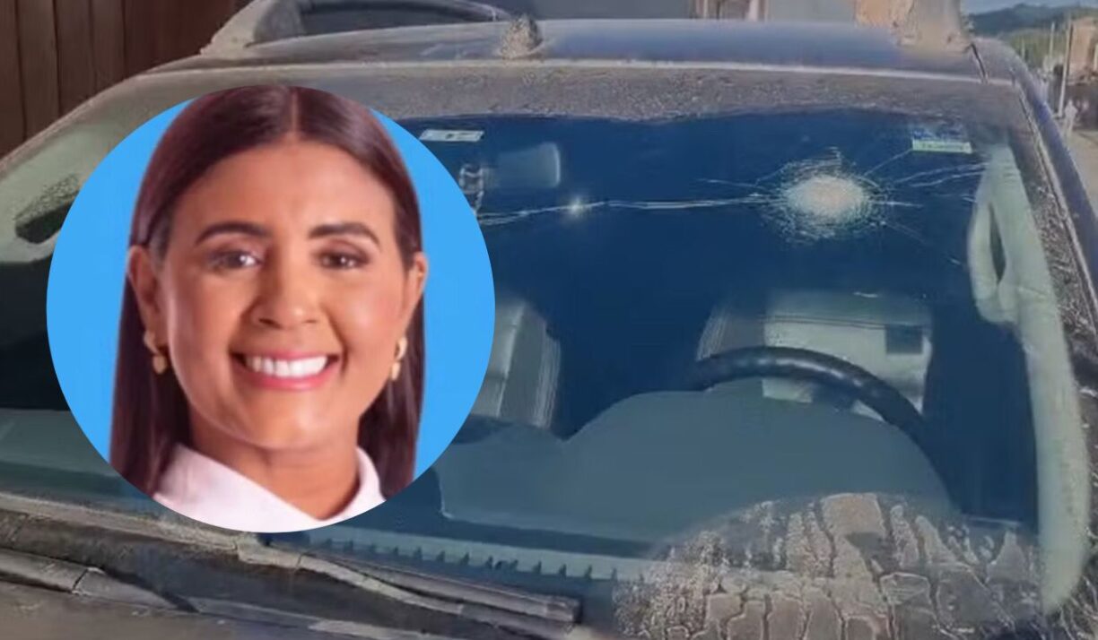 BR-030: Carro de candidata à prefeitura de Itapitanga é alvo de tiros