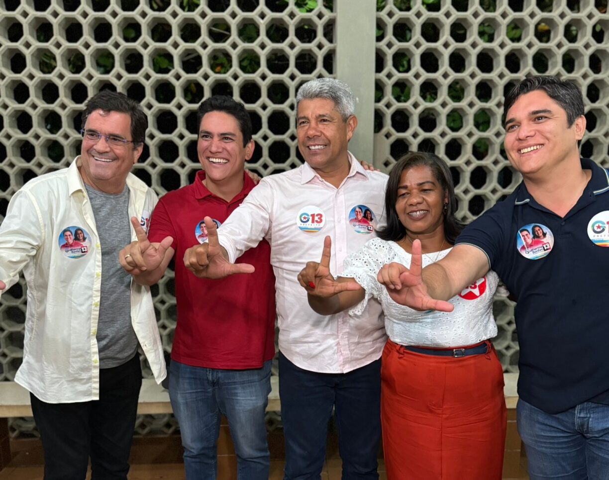 Cabo eleitoral de respeito! Jero reafirma apoio à candidatura de Gui e larga: “Em Brumado, Lula é 13, Jerônimo é 13 e Guilherme é 13!”