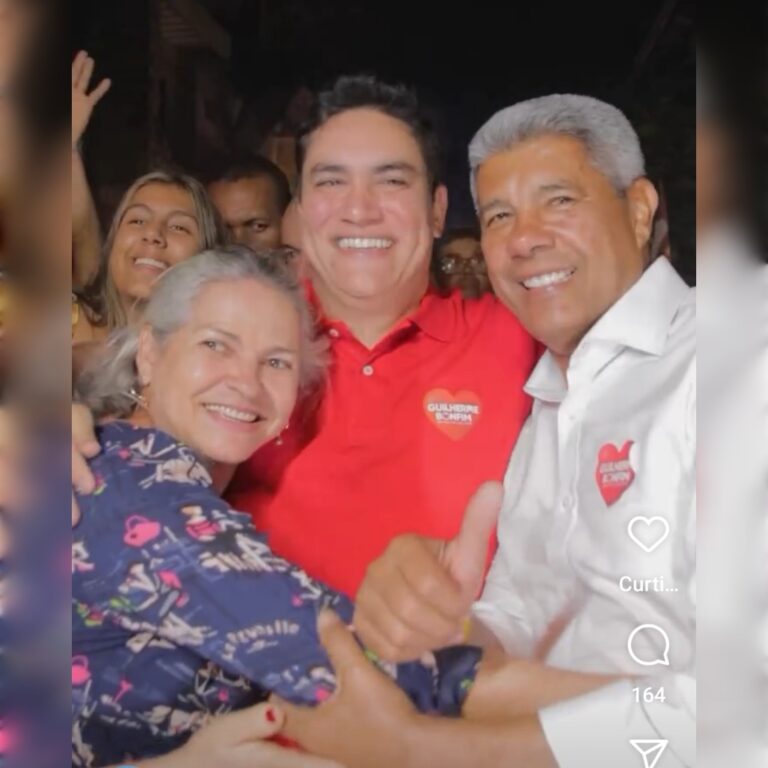 “Calma calabreso, o Homem vem aí, pai!” Jero, o Governador da Bahia, participa de caminhada ao lado de Gui em Brumado.