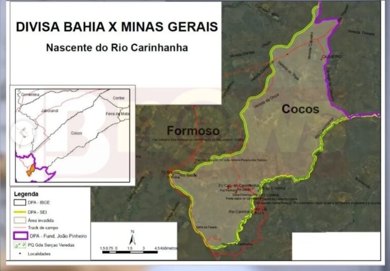 Governo Jerônimo processa Minas Gerais para definir limite territorial e caso vai parar no Supremo