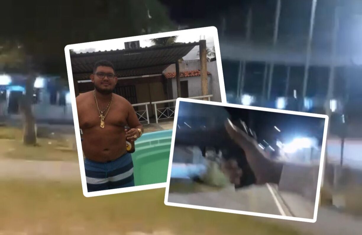 Assista: Cramunhões registram momento que cortam rival em Praça pública na Bahia.
