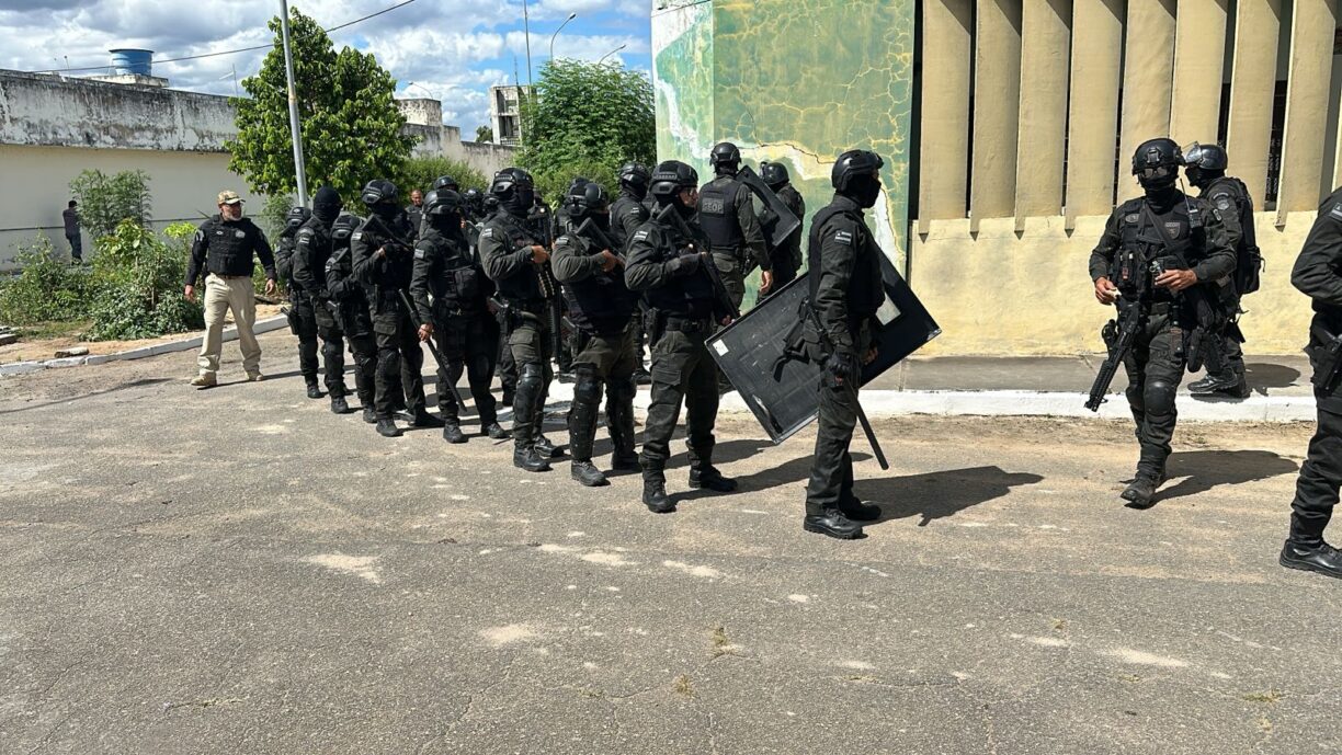 Assista: ‘Operação Aláfia’ é deflagrada no Conjunto Penal de Jequié