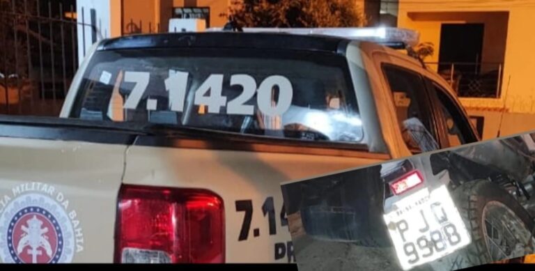 PRE recupera cabrita com restrição de roubo em Brumado.