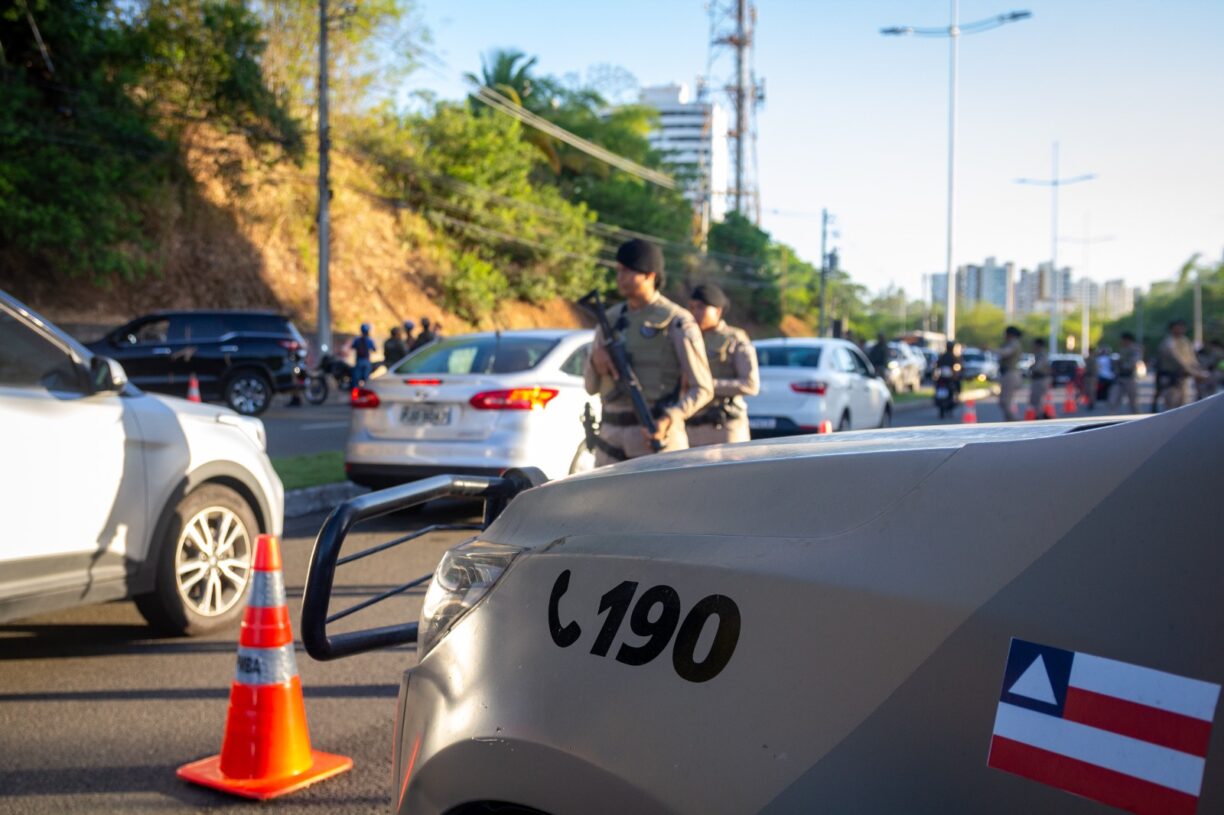Olha a Blitz! PMBA participa da primeira Operação Força Total Nacional de 2025