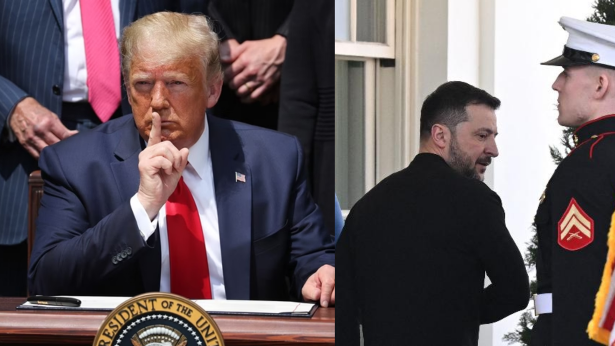 Trump expulsa Zelensky da Casa Branca e acordo de paz pode ir pro saco.