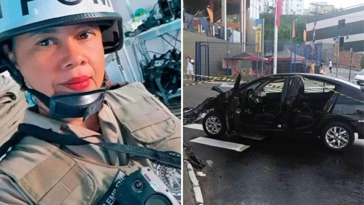 Subtenente da PM morre após acidente de trânsito em Salvador.