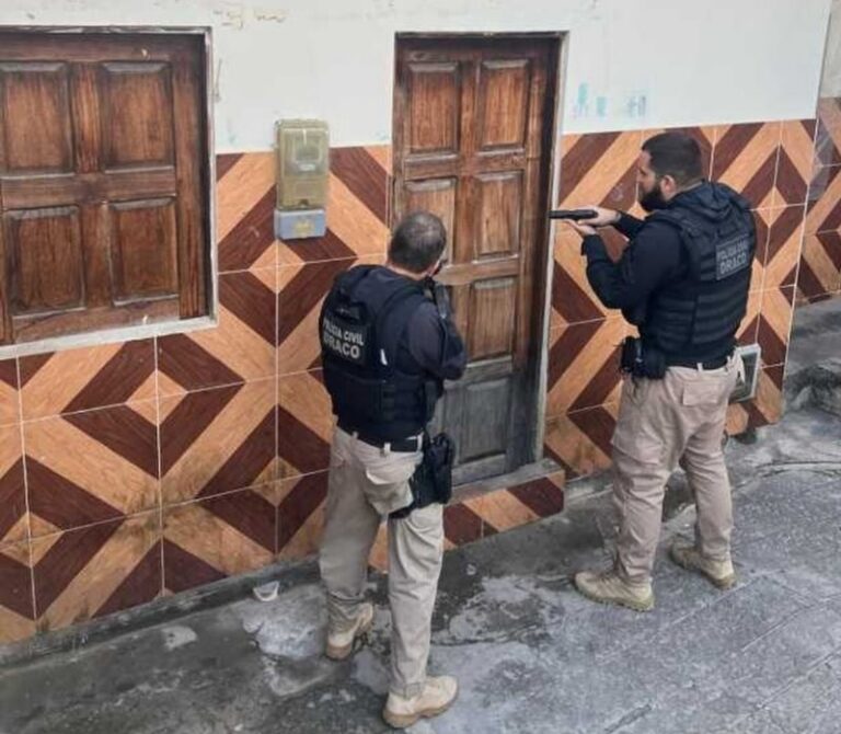 Em Jequié, Operação Parabellum cumpre vários mandados, dois lazarentos caíram no cartucho.