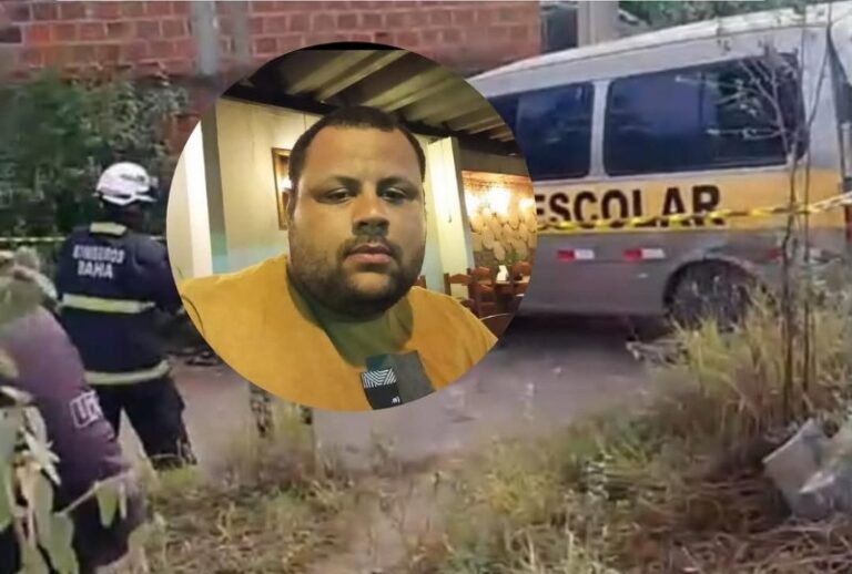 Em Jequié, Motorista de van escolar morre ao bater veículo contra residência.