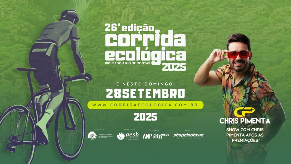 26ª Corrida Ecológica acontece neste domingo, 28 de setembro