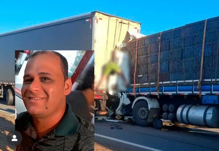 Caminhoneiro de Dom Basílio morre em grave engavetamento na Fernão Dias, no sul de Minas