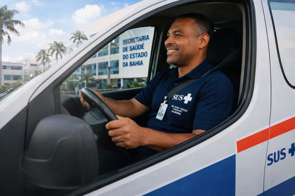 Bizu massa: Sesab abre processo seletivo com 41 vagas para motoristas na Bahia
