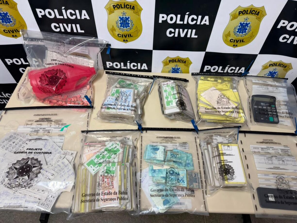Operação Cartela Marcada desarticula bingo clandestino e apreende mais de R$ 10 mil em Guanambi