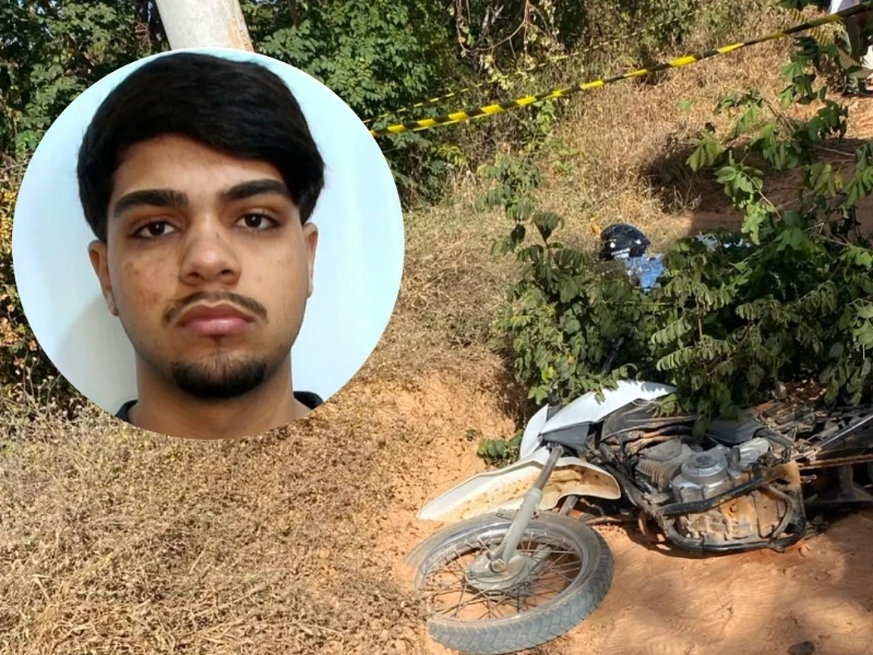 Jovem de 17 anos morre em acidente de moto na zona rural de Rio do Antônio